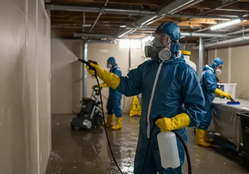 Basement Sanitization and Antimicrobial Treatment process in Ravenna, NE